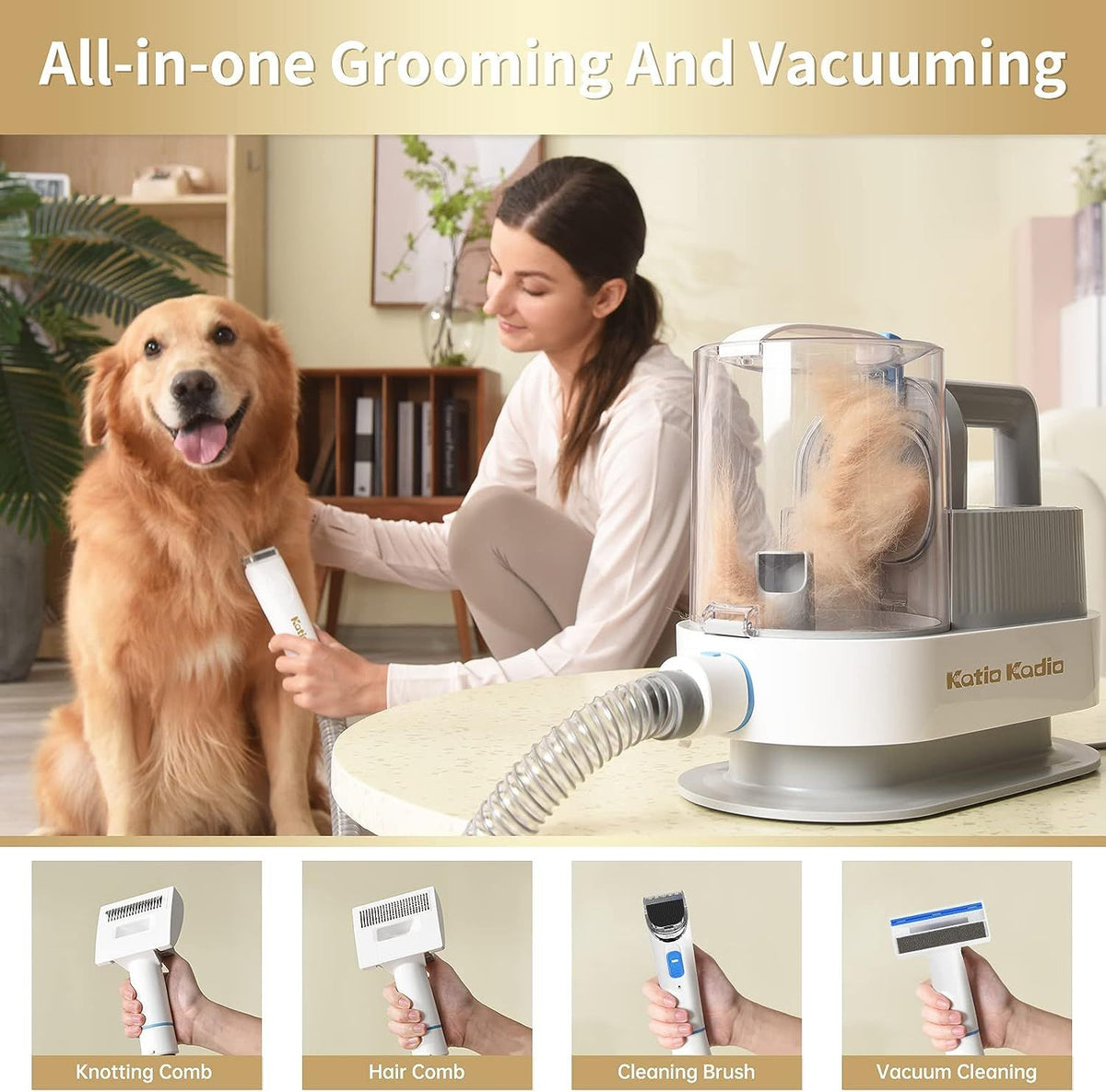 PawPebble 5-in-1 pet grooming system — supplier product photo 2