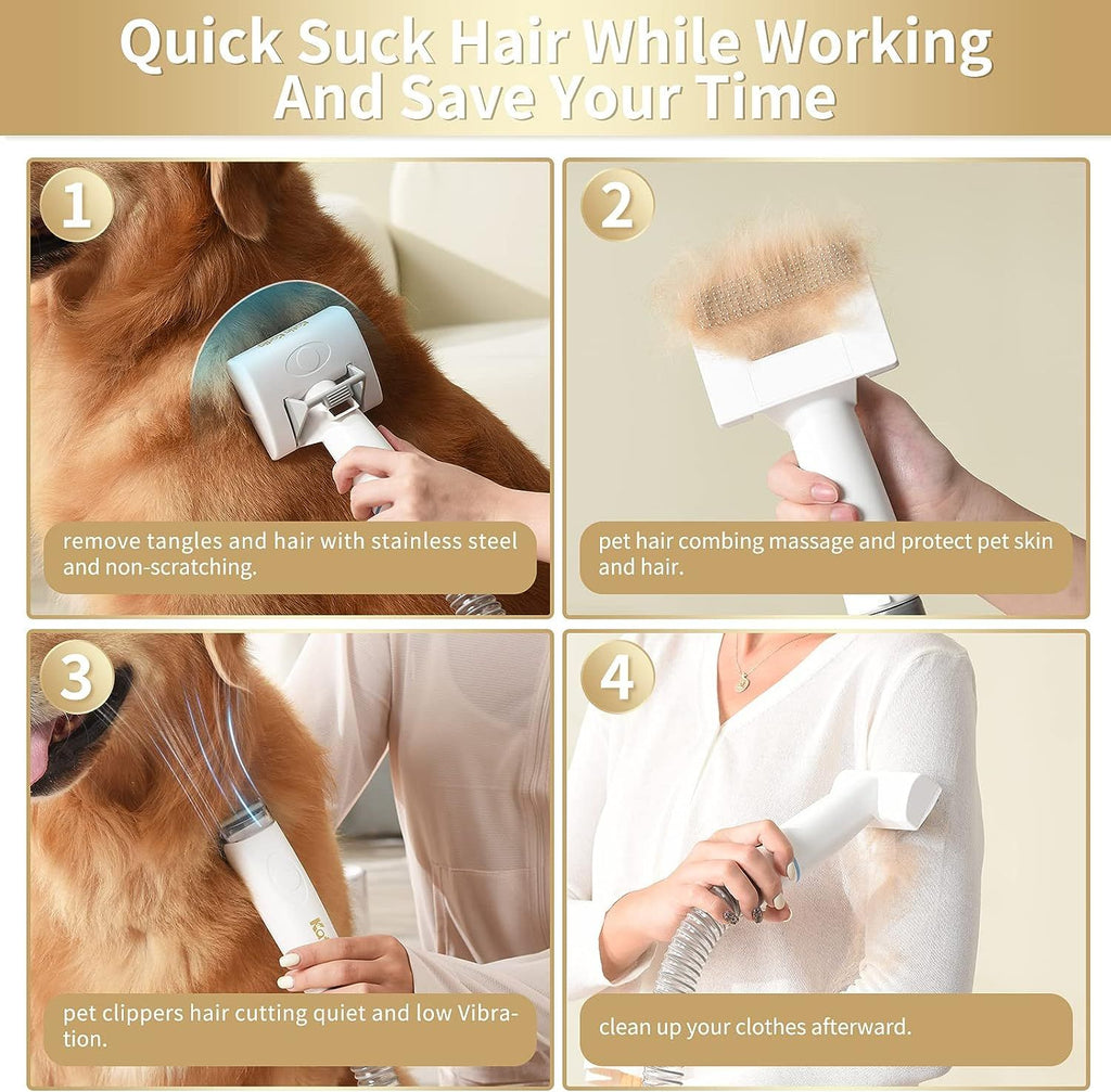 PawPebble 5-in-1 pet grooming system — supplier product photo 3